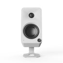 Kanto SU2 Rear-Mounted Desktop Stands for UKI and ORA Speakers White white