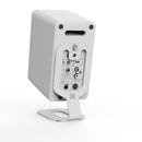 Kanto SU2 Rear-Mounted Desktop Stands for UKI and ORA Speakers White white