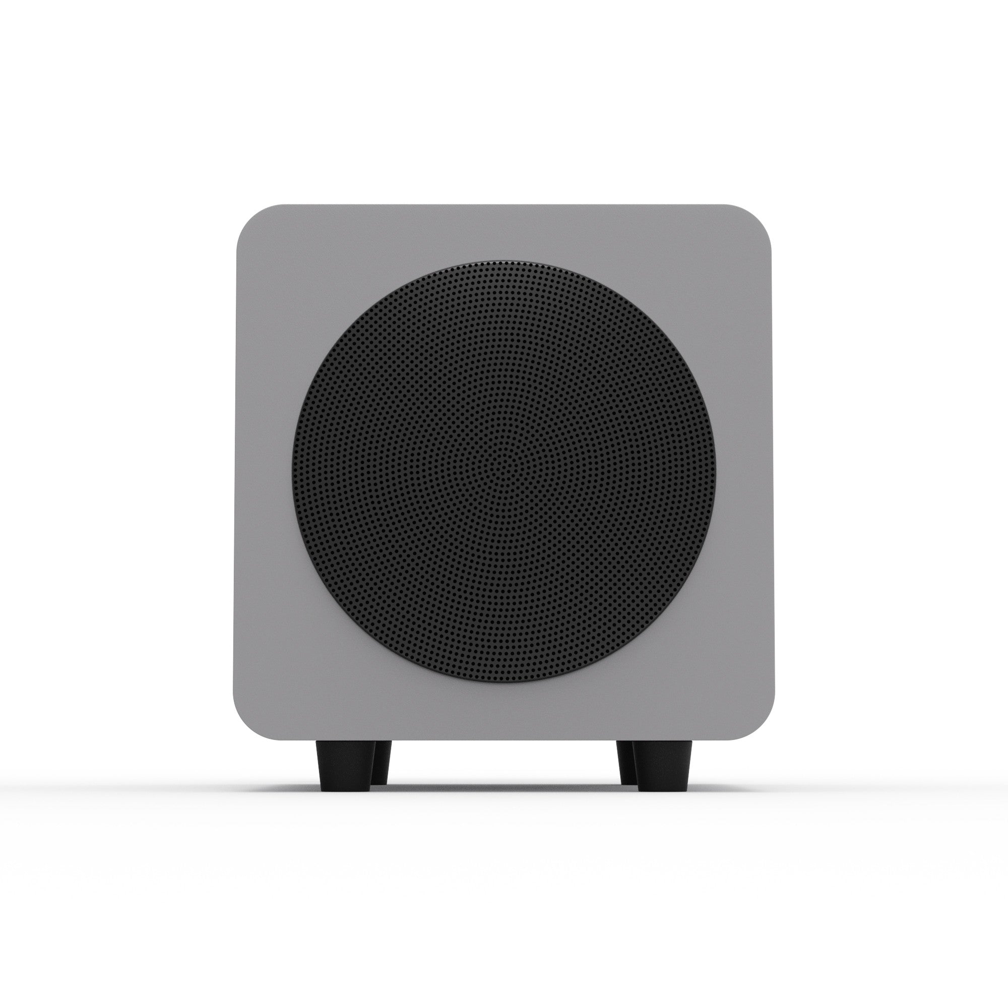 Kanto SUB6 200W 6 Inch Vinyl Subwoofer - Matte Grey Grey