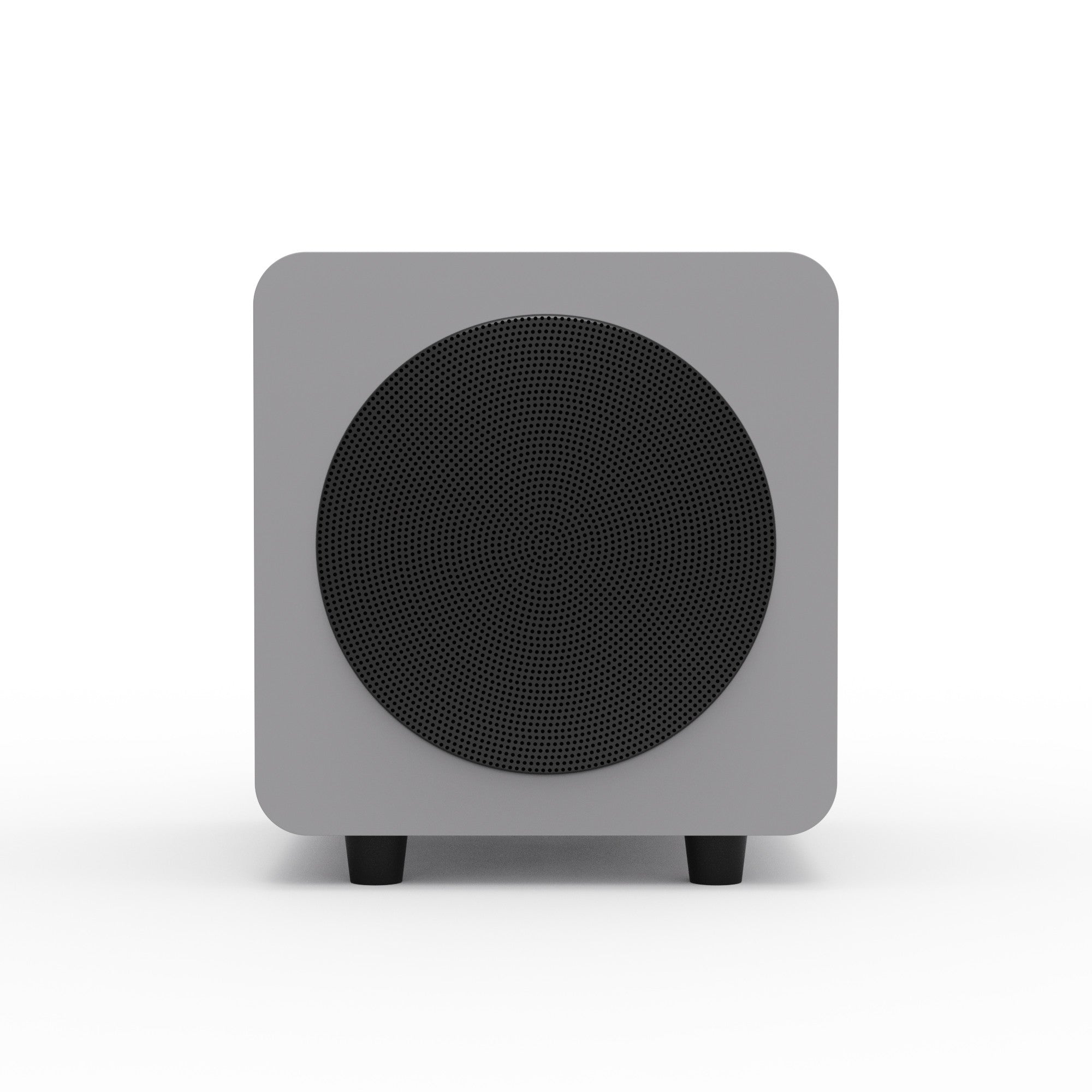 Kanto SUB6 200W 6 Inch Vinyl Subwoofer - Matte Grey Grey