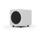 Kanto SUB6 200W 6 Inch Vinyl Subwoofer - Matte White with Black Grill White