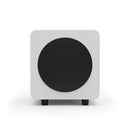 Kanto SUB6 200W 6 Inch Vinyl Subwoofer - Matte White with Black Grill White