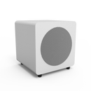 Kanto SUB8 Vinyl Subwoofer Matte White with White Grill White with White Grill
