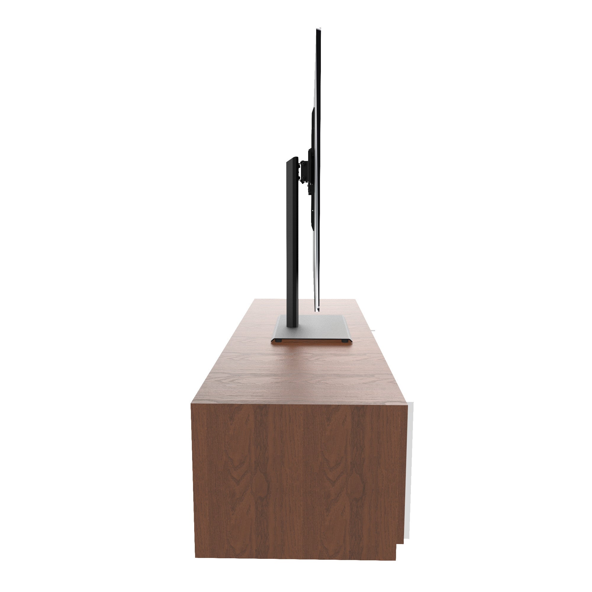 Kanto TTS100 Universal Tabletop TV Stand for 37 to 65 inch TVs Black