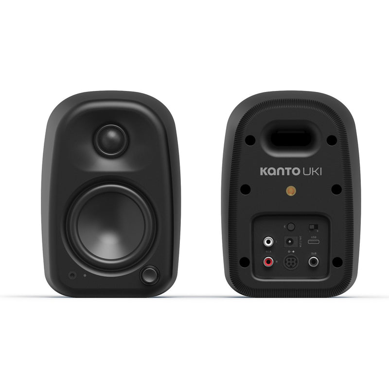 Kanto UKI 100W Bluetooth Desktop Speakers Pair Black Black