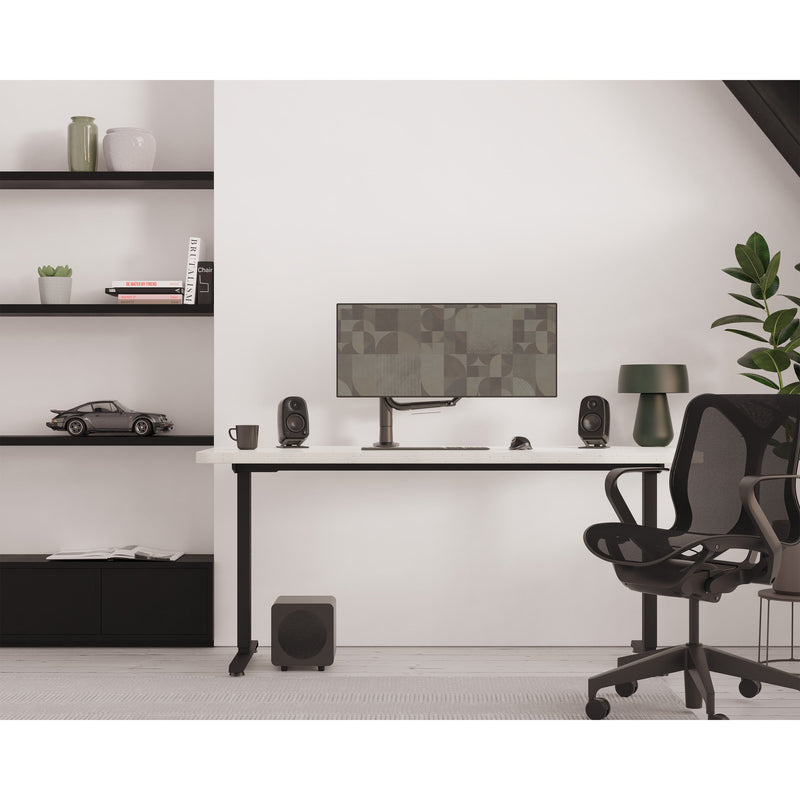 Kanto UKI 100W Bluetooth Desktop Speakers Pair Black Black