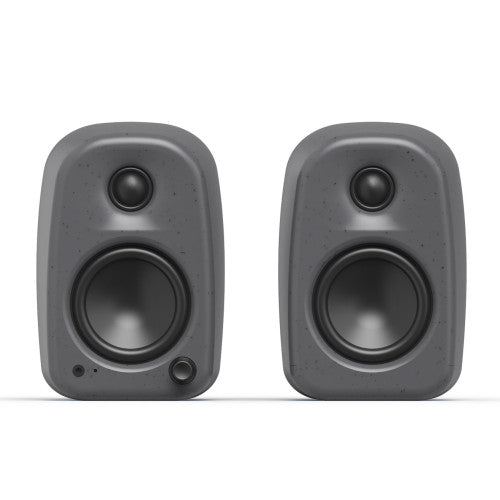 Kanto UKI 100W Bluetooth Desktop Speakers Pair Pumice Grey