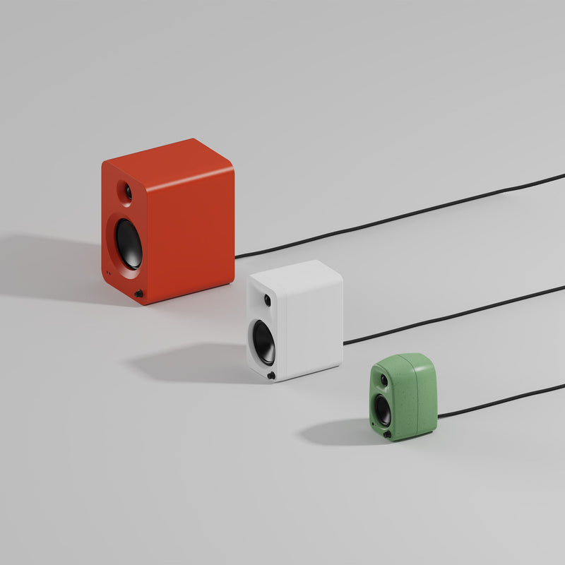 Kanto UKI 100W Bluetooth Desktop Speakers Pair Sage Green Sage Green