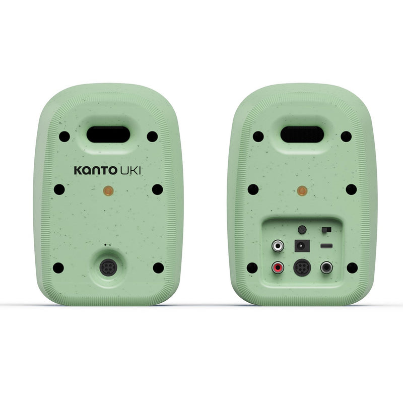 Kanto UKI 100W Bluetooth Desktop Speakers Pair Sage Green Sage Green
