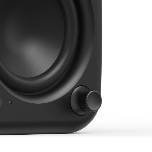 Kanto UKI 100W Bluetooth Speakers with Kanto SU2 Desktop Speaker Stands Black