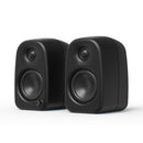 Kanto UKI 100W Bluetooth Speakers with Kanto SU2 Desktop Speaker Stands Black