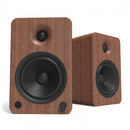 Kanto YU6 Powered Bookshelf Speakers With Bluetooth Walnut Walnut