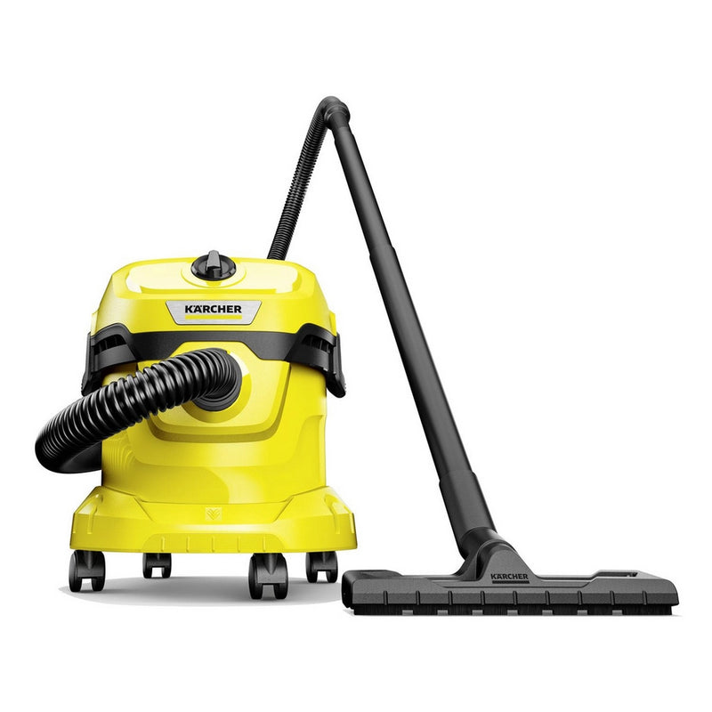 Karcher WD 2 Plus Wet and Dry Vacuum Cleaner - Yellow