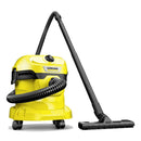 Karcher WD 2 Plus Wet and Dry Vacuum Cleaner - Yellow