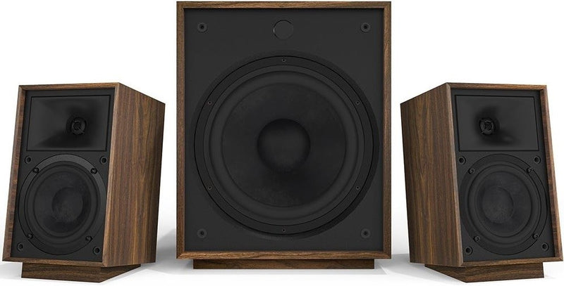 Klipsch Heritage ProMedia 2.1 Speaker System Walnut