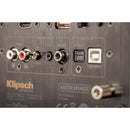 Klipsch The Fives Active Bookshelf Speakers Pair In Walnut Walnut