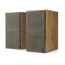 Klipsch The Fives Active Bookshelf Speakers Pair In Walnut Walnut