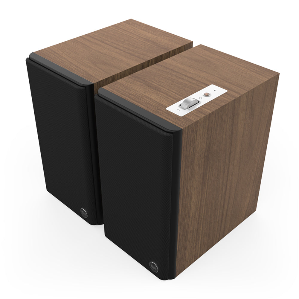 Klipsch The Fives II Active Bookshelf Speakers Pair - Walnut Walnut