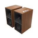 Klipsch The Nines Active Bookshelf Speakers Walnut Walnut