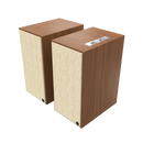 Klipsch The Nines Active Bookshelf Speakers Walnut Walnut