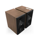 Klipsch The Nines II Active Bookshelf Speakers Walnut Walnut