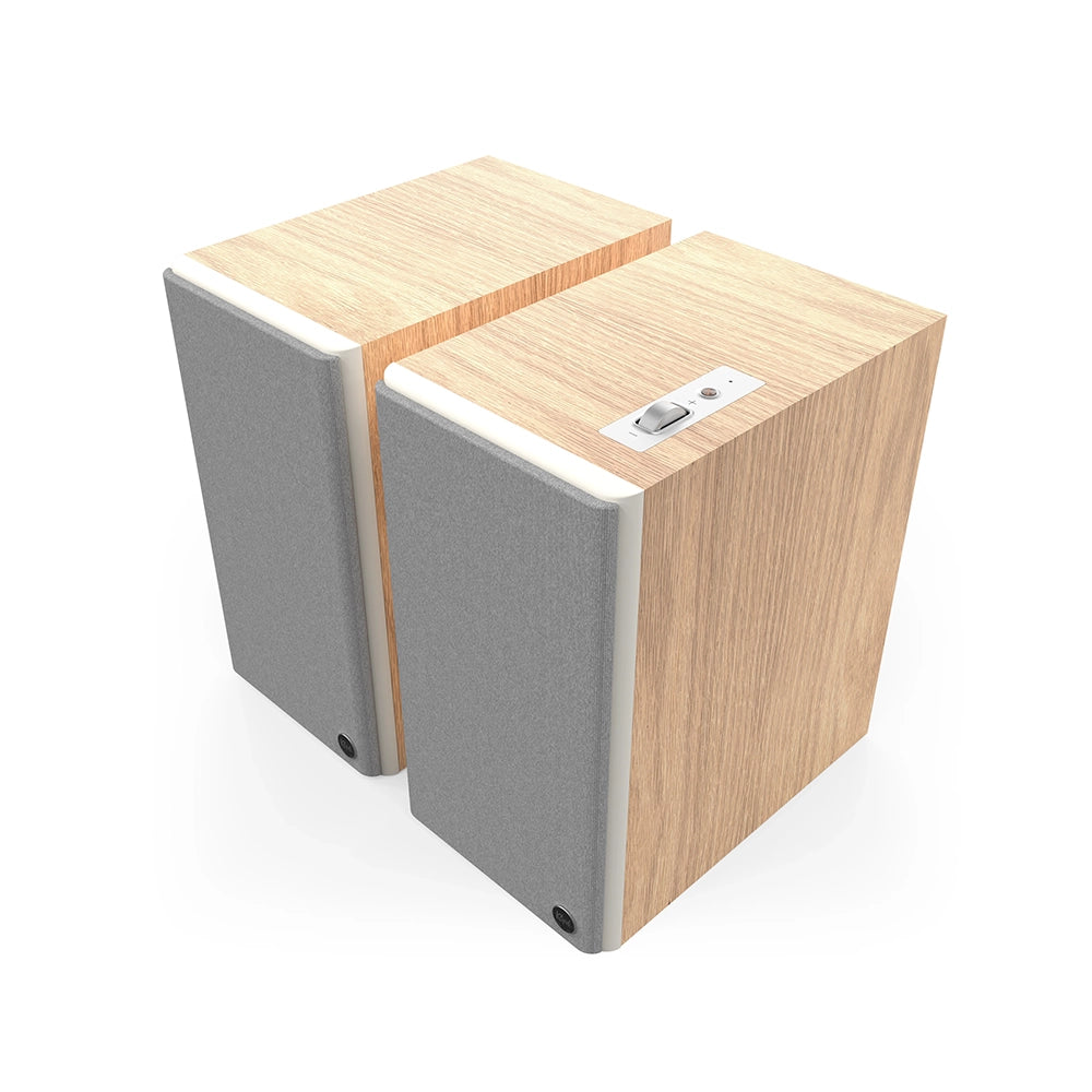 Klipsch The Sevens II Active Bookshelf Speakers Red Oak Red Oak
