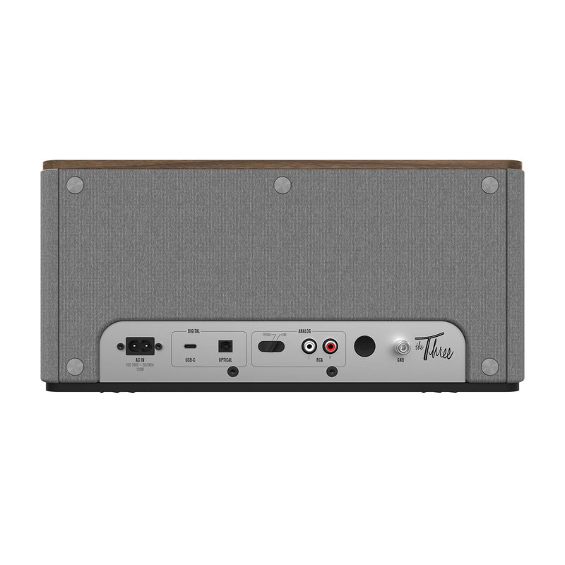 Klipsch The Three Plus Premium Multiroom Bluetooth Wireless Speaker Walnut Walnut