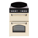 Leisure CLB60ECC 60cm Freestanding Double Oven Electric Range Style Cooker in Cream - A Rated