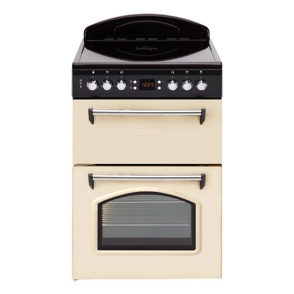 Leisure CLB60ECC 60cm Freestanding Double Oven Electric Range Style Cooker in Cream - A Rated