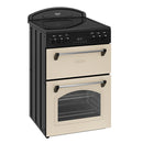 Leisure CLB60ECC 60cm Freestanding Double Oven Electric Range Style Cooker in Cream - A Rated