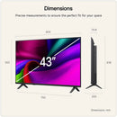 LG 43NU900B6LA 43 Inch NU90 NANO 4K LED Ultra HD HDR Smart AI TV 2026 43 Inch