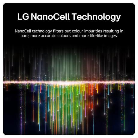 LG 50NANO81T6A NANO81 50 Inch LED NanoCell 4K UHD HDR Smart TV 2024 50 Inch