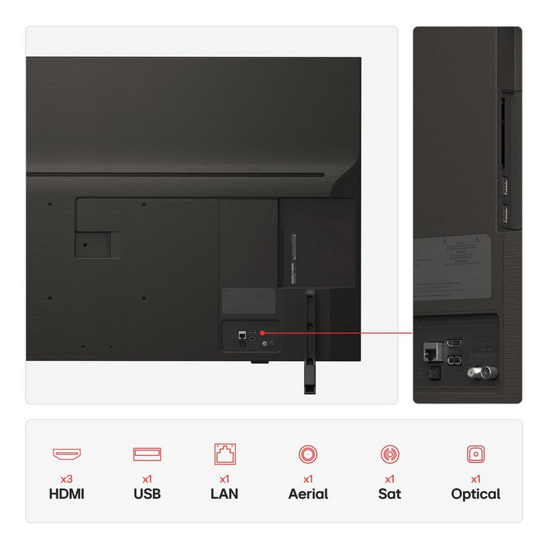 LG 50QNED84A6C 50 Inch QNED evo AI QNED84 HDR 4K Ultra HD Smart TV 2025 50 Inch