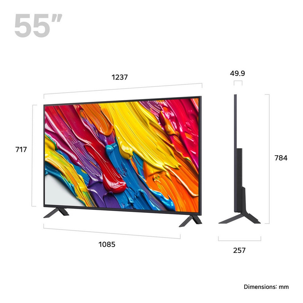 LG 55QNED84A6C 55 Inch QNED evo AI QNED84 HDR 4K Ultra HD Smart TV 2025 55 Inch