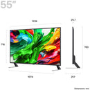 LG 55QNED85A6C 55 Inch QNED evo AI QNED85 HDR 4K Ultra HD Smart TV 2025 55 Inch