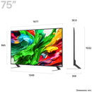 LG 75QNED85A6C 75 Inch QNED evo AI QNED85 HDR 4K Ultra HD Smart TV 2025 75 Inch