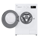 LG F4A10S8NWK 8kg 1400 Spin Front Load Washing Machine White - A Rated
