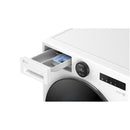 LG F4X7009TWB 9kg 1400 Spin AI Direct Drive Freestanding Washing Machine White White