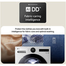 LG F4X7009TWB 9kg 1400 Spin AI Direct Drive Freestanding Washing Machine White White