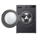 LG F4Y510GBLN1 10kg Steam 1400 Spin Freestanding Front Loading Washing Machine Slate Grey