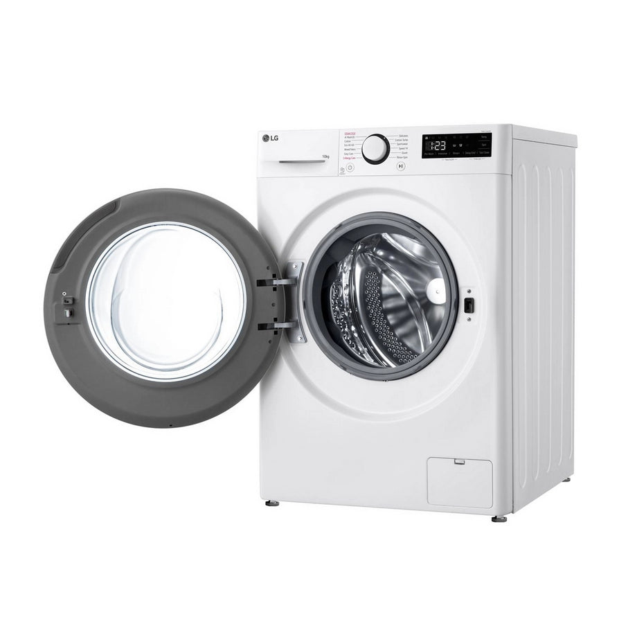 LG F4Y510WBLN1 Washing Machine Front Load 10 kg 1400 Spin White - Clearance