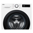 LG F4Y511WBLN1 11kg Steam 1400 Spin Freestanding Front Load Washing Machine White - A Rated 11kg