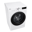 LG F4Y511WBLN1 11kg Steam 1400 Spin Freestanding Front Load Washing Machine White - A Rated 11kg