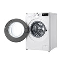 LG F4Y511WBLN1 11kg Steam 1400 Spin Freestanding Front Load Washing Machine White - A Rated 11kg