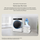 LG F4Y513WWLN1 13kg 1400 Spin AI Direct Drive Freestanding Washing Machine White