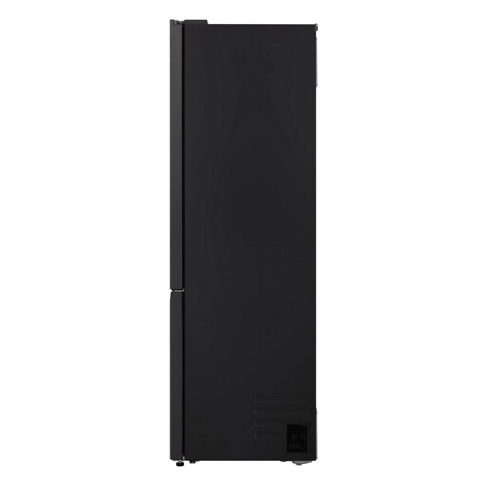 LG Fit & Max GBBS524CEV 70/30 Freestanding Frost Free Fridge Freezer Black Steel - Clearance