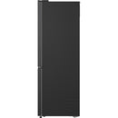 LG Fit & Max GBBSJ10EEP 60/40 Total No Frost Fridge Freezer Matte Black - E Rated Black