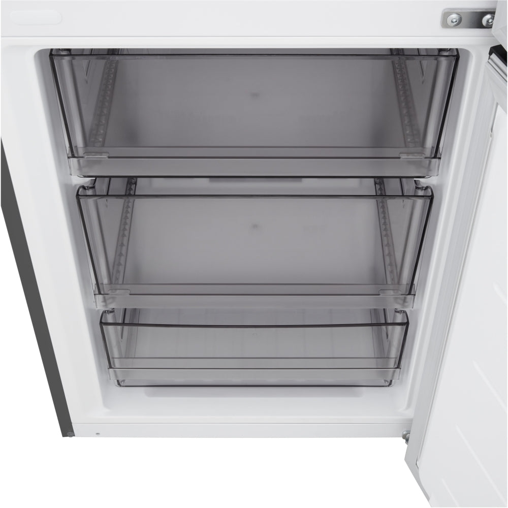 LG Fit & Max GBBSJ10EEP 60/40 Total No Frost Fridge Freezer Matte Black - E Rated Black