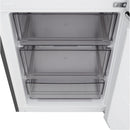 LG Fit & Max GBBSJ10EEP 60/40 Total No Frost Fridge Freezer Matte Black - E Rated Black
