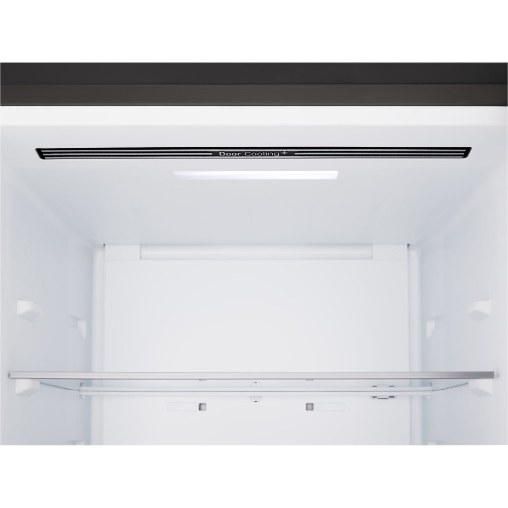 LG Fit & Max GBBSJ10EEP 60/40 Total No Frost Fridge Freezer Matte Black - E Rated Black